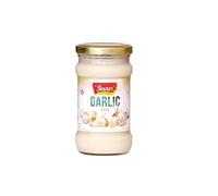 Pasta de Ajo 300 g en frasco de cristal Lista para usar Ajo triturado para cocinar Sofritos salsas marinados adobos y alioli rápido