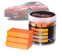 Pasta de amasar para coches | 3 piezas quitamanchas - Plastilina para la limpieza profunda de coches - Para la limpieza en polvo de hierro, lavado y para vehículos así como camiones
