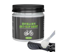 Pasta de carbono para tija de sillín, pasta de agarre de carbono, grasa de 100 g, grasa de montaje, lubricante para manillar, pasta de agarre de fibra