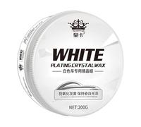 Pasta de cera de automóvil sólido - Compuesto de pulido de cera de palma para atención automotriz | Solución de removedor de rasguños para SUV White RV Emblema de metal Hubcap Surflamp Surflet, remove