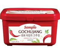 Pasta de chile Gochujang, Salsa Coreana de Guindilla y Arroz, Esencial para la cocina coreana, Ideal para preparar bibimbap, tteokbokki, marinadas para carnes o tofu, Contiene 1 bote de 1000 gr