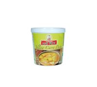 Pasta de Curry Amarillo Tailandés 400 g para curry suave y cremoso con leche de coco base para pollo, verduras, tofu y marisco