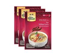 Pasta de curry amarillo tailandés - pack de 3 sobres de 50g cada uno