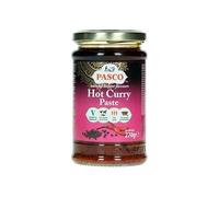 Pasta de curry picante 270 g base para curry indio intenso, vegana y sin gluten, ideal con pollo, verduras y leche de coco