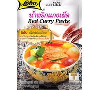 Pasta de Curry Rojo Tailandés 50 g en sobre Concentrado aromático y picante para curry thai con leche de coco 4 raciones ideal pollo verduras tofu