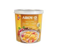 Pasta de Curry Tailandesa Amarillo Rojo Verde Panang Pasta de Tomkha Pasta Tom Yum 400g Deliciosa pasta de curry tailandesa en varios sabores y presentación de 400g de la marca Aroy-d