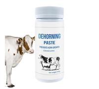 Pasta de descuernos de cabra, solución natural suave de eliminación de cuernos, herramienta de descarga humana, para ganado, ovejas, cabras, animales de granja, uso veterinario y ganado, pasta Tend