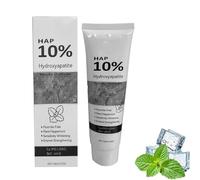 Pasta de dientes 10% de nano hidroxiapatita, hidroxiapatita adecuada para dientes sensibles, pasta dental blanqueadora remineralizante, cuidado suave y sensible de los dientes, aliento fresco (1)