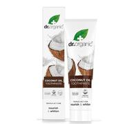 Pasta de Dientes Aceite Virgen de Coco Orgánico - 100 ml. Pack de 2 | Con Flúor, Sabor Fresa, Para Niños, Protección Dental, Tubo 50ml