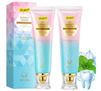 Pasta de Dientes Blanqueador de Niacinamida,2pcs Dentífrico Blanqueador con Niacinamida,Pasta de Dientes Blanqueadora Radiante,Niacinamida Pasta Dental Contiene Ingredientes Blanqueadores
