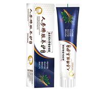 Pasta de dientes blanqueadora de dientes | Pasta de dientes de ginseng propóleos contra el mal aliento y el blanqueamiento - 100 g de limpieza profunda cuidado bucal de dientes sueltos Pasta de