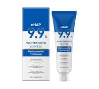 Pasta de dientes con 9,9% de hidroxiapatita, 120 g, protección del esmalte y cuidado de las encías, pasta de dientes blanqueadora para eliminar las manchas suavemente, fortalecer los dientes y