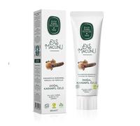 Pasta de dientes con extracto natural, SLS, SLES, fluoruro, azúcar, sal y sin gluten (3 piezas, clavo de canela)