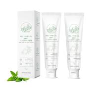 Pasta de dientes de miesessencia, pasta de dientes de menta miessence, pastas de dientes de blanqueamiento intensivo natural, respiración fresca de larga duración (2Pcs)