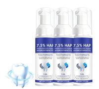 Pasta De Dientes Hidroxiapatita, 7.5% Pasta De Toothpatite Hidroxiapatita,Pasta De Dientes Con Hidroxiapatita,Protege El Esmalte Y Fórmula Suave, Aliento Fresco (3)