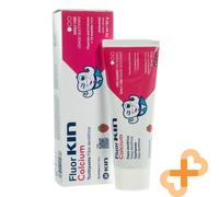 Pasta De Dientes KIN FLUOR CALCIO 75 Ml Anti Caries Sabor Fresa 12 Años Y Más