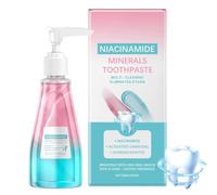 Pasta De Dientes Niacinamida - Pasta De Dientes Mineral Vitamina B3 Pasta De Dientes Enriquecida | Fórmula De Fortalecimiento, Solución De Limpieza Intensiva: Revitalización De Pasta Para Encía