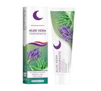 Pasta De Dientes Orgánica De Aloe ve-ra - Pasta De Dientes Aloe Dent | Pasta De Dientes Sin Flúor Para Dientes Sensibles, Acción Natural, 100 G