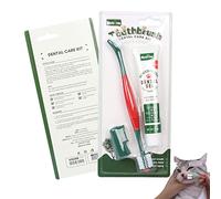 Pasta de dientes para mascotas kit de cepillo de dientes para perros conjunto de pasta de dientes para cepillo de dientes natural cepillo limpiador de perros pasta de dientes para mascotas
