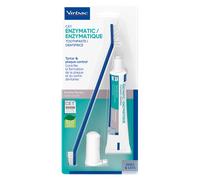 Pasta de dientes para perros y gatos C.E.T. Menos placa Tamaño: Kit Dental