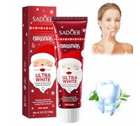 Pasta de dientes probiótica, Pasta de Dientes Blanqueadora Probiótica, pasta dental blanqueadora, Limpieza Profunda, Aliento Fresco, Cuidado Completo de Dientes y Encías, para Navidad