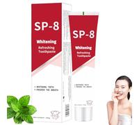 Pasta de dientes probiótica SP8, pasta de dientes probiótica, pasta de dientes Sp-8 ultra blanqueadora Fresh Breath, pasta de dientes blanca brillante para eliminar manchas, pasta de dientes de
