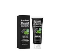 Pasta De Dientes Quitamanchas De Carbón De Bambú, 120g, Blanquea Los Dientes, Fácil De Usar, For El Cuidado Bucal Diario.(3pcs)