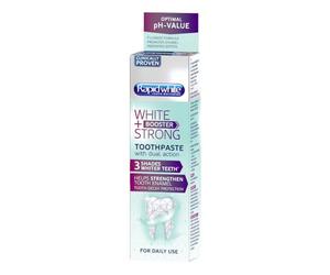 Pasta de dientes Rapid White + Strong Booster | 75 ml | Pasta de dientes para dientes más blancos al instante, con pH óptimo, protección de caries