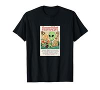 Pasta de Dientes Roswell Aliens Movie Star 1950's Retro Poster Camiseta