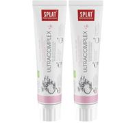 Pasta de dientes SPLAT® Ultracomplex | Cuidado total y blanqueamiento de dientes sensibles | No contiene SLES ni flúor, 100 ml (Paquete de 2)