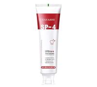 Pasta de dientes Yayashi SP-4, All Smiles Brightening & Pasta de dientes para eliminar manchas, Blanqueador de dientes Pasta de dientes, Aliento fresco natural (Rojo)