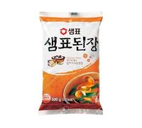 Pasta de miso oscuro 500 g estilo coreano, condimento umami para sopa miso, ramen, salsas y marinados, sabor intenso y tostado