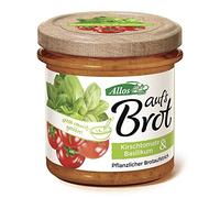 Pasta de nata con tomates cherry y albahaca sin gluten BIO 140 g - Allos
