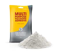 Pasta de Papel Tapiz Resistente, Adhesivo Pared, Adhesivo de Montaje, 10 Rollos de Pasta Adhesiva Multiusos con Unión de Larga Duración, Perfecto para Proyectos de Bricolaje en el Hogar