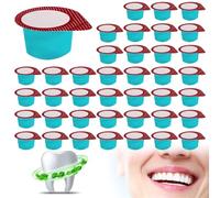 Pasta de pulido dental, 40 piezas de pasta de pulido profesional, pulidor dental, crema blanqueadora para la eliminación efectiva del sarro, pasta de pulido para dientes