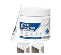 Pasta de reparación de muebles de madera de acción rápida blanca con