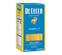 Pasta de sémola de Cecco, Lasaña No.1, 1 libra