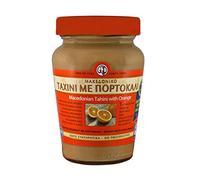 Pasta de sésamo Tahini con naranja de Macedonia (350g) Pasta de sésamo Pasta de sésamo crema marrón Taxini