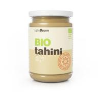Pasta de sésamo y tahini orgánica GymBeam, elaborada con semillas de sésamo descascaradas, 300 g