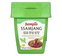Pasta de soja Ssamjang, Salsa Coreana vegana, Esencial para la cocina coreana, Ligeramente picante, Un toque dulce, Ideal para BBQ coreano, Ssam, Dip verduras o carnes, Contiene 1 bote de 500 gr