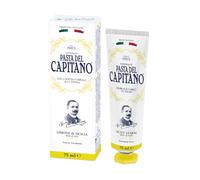 Pasta del Capitano 1905, Pasta de Dientes Limón de Sicilia, Mantiene las Encías Saludables y Combate el Mal Aliento, Contiene Extracto de Limón Orgánico, 100% Made in Italy, Tubo de 75 ml