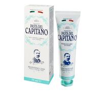 Pasta del Capitano 1905, Pasta de Dientes Protección contra Caries, Solución Ideal para una Protección Completa contra Placa y Caries, Acción Antibacteriana, 100% Made in Italy, Tubo de 75 ml