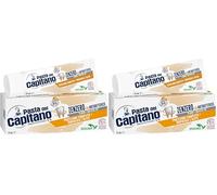 Pasta del Capitano, Dentífrico de Jengibre con Antibacteriano Bio, Garantiza la Protección Completa de los Dientes y Brinda un Aliento Siempre Fresco, 100% Made in Italy, Tubo de 75 ml (Paquete de 2)