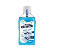 Pasta del Capitano, Enjuague Bucal Protección con Propóleo, Enjuague Bucal Diario sin Alcohol, Protege los Dientes y las Encías, Refresca el Aliento, 100% Made in Italy, Botella de 400 ml