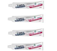Pasta del Capitano Pasta dental de bicarbonato de sodio 100 ml, paquete de 4