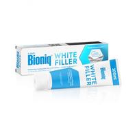 Pasta dental Bioniq® White Filler - 1x100 ml, blanqueadora suave con hidroxiapatita, protege el esmalte dental, elimina manchas, sin flúor