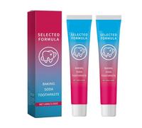 Pasta Dental Blanqueadora Con Bicarbonato de Sodio, Elimina la Suciedad Superficial, Restaura la Blancura, Apta for Dientes Sensibles, Suave, Fácil de Usar en 2-3 Minutos.(4pcs)