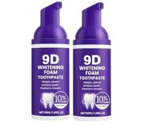 Pasta dental blanqueadora en espuma, mousse dental en espuma, refresca el aliento, suaviza suavemente, elimina las manchas y protege el esmalte, para la limpieza bucal diaria