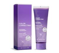 Pasta Dental Blanqueadora Morada, Elimina Las Manchas Superficiales, Blanquea Los Dientes, Protege Las Encías, Refresca El Aliento, Deja Una Fragancia Duradera Y Es Fácil de Usar(3pcs)