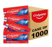 Pasta dental Colgate con fl or, protecci n contra caries, sabor regular, tama o de viaje, sobre de 0.15 onzas, paquete de 1000